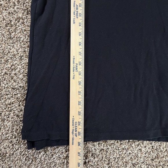 Psycho Bunny Black Polo Red/Blue Trim Logo Shirt Mens Medium Short Sleeve - Picture 6 of 7